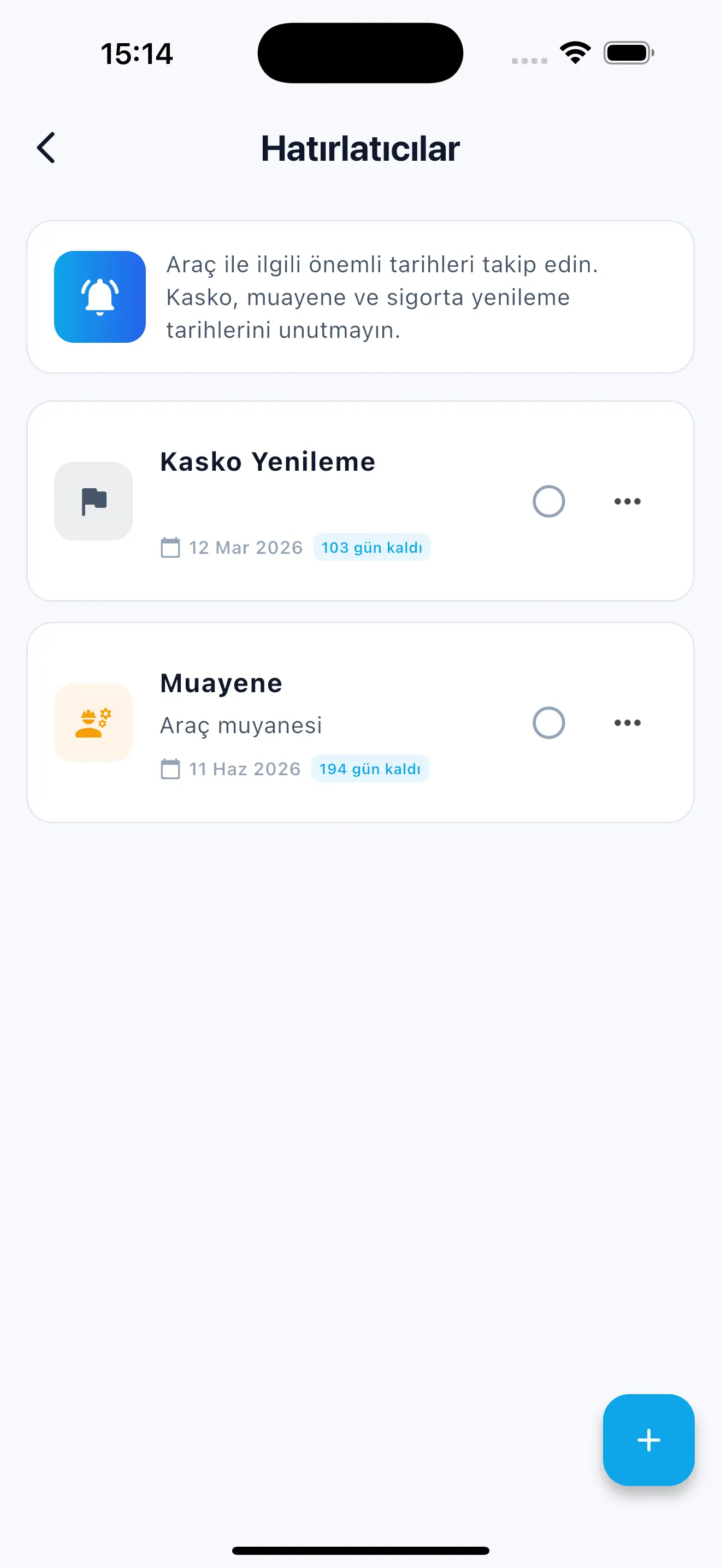 Hatırlatıcılar